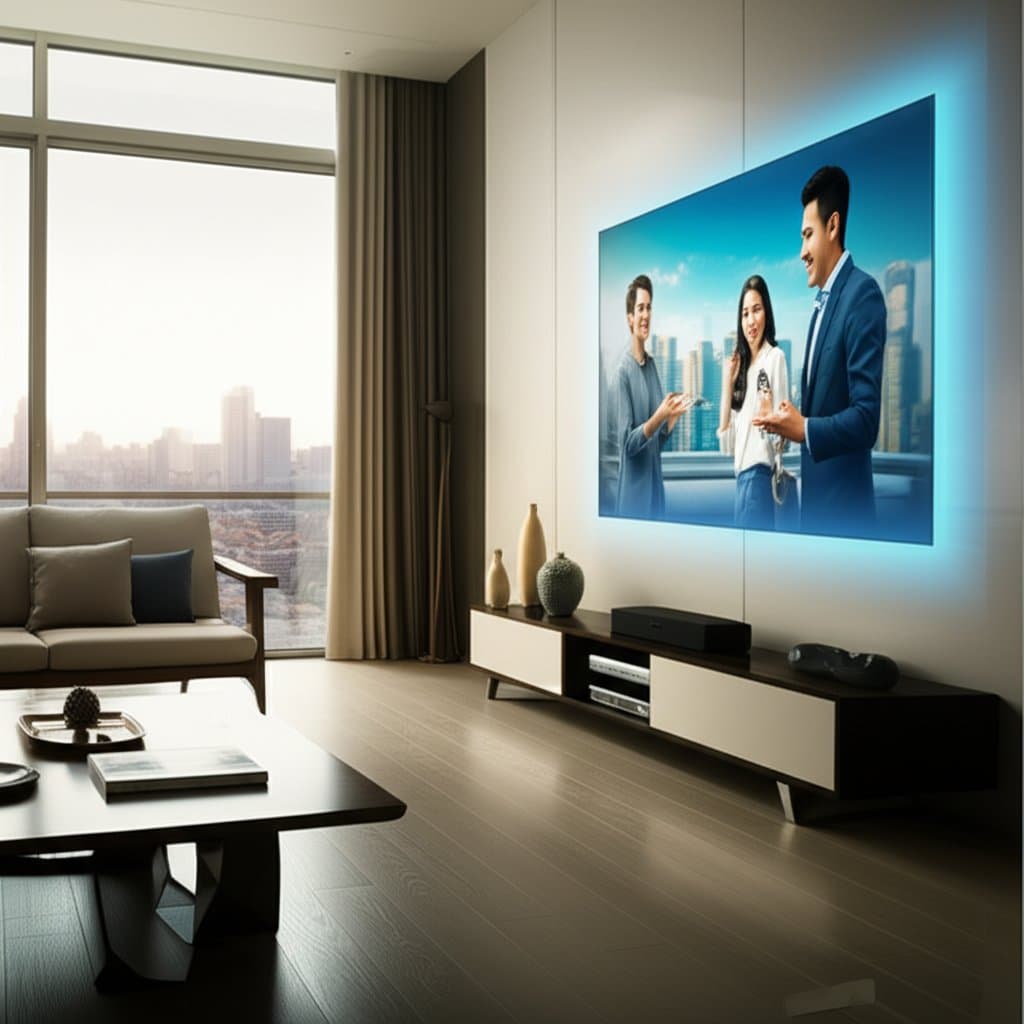 Featured image for Holographic Displays Replace Flat Screens in Smart Homes