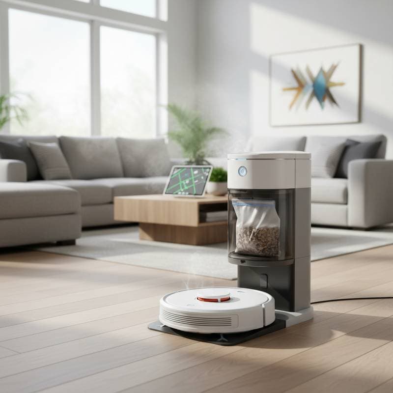Featured image for Robot Vacuums That Empty Themselves for Weeks