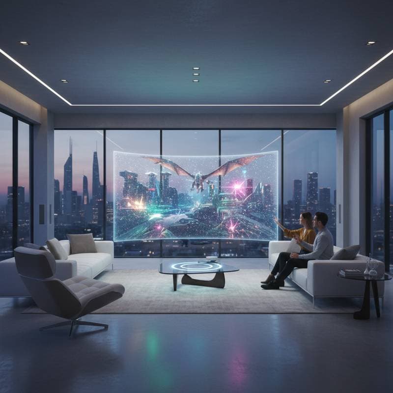Holographic Displays Moving from Trade Shows to Living Rooms