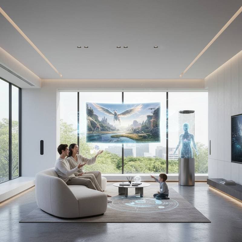 Holographic Displays Transform Smart Homes Beyond Screens