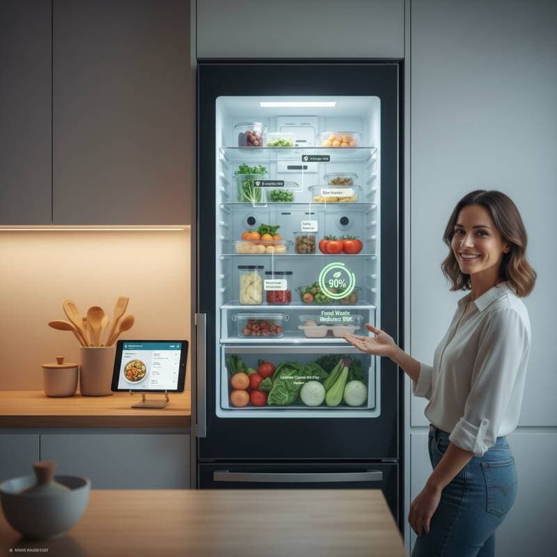 Featured image for AI Fridges Cut Food Waste by Tracking What You Actually Eat