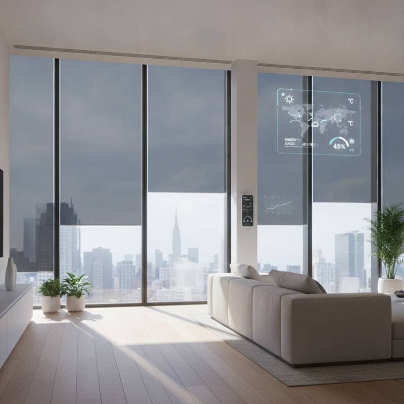 Featured image for Smart Blinds Cut AC Costs 45% Using AI Weather Data