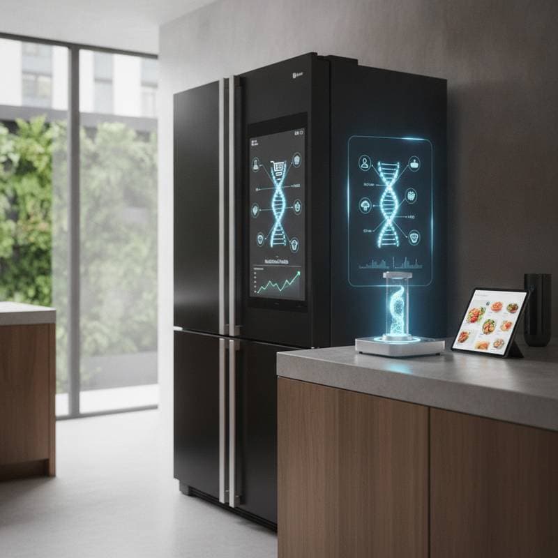 Featured image for Smart Fridges Now Order Food Based on Your DNA