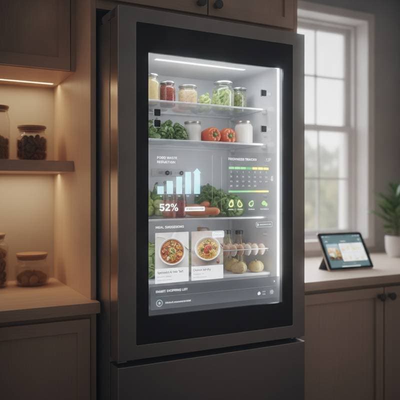 Featured image for Smart Refrigerators Cut Food Waste by Half Using AI