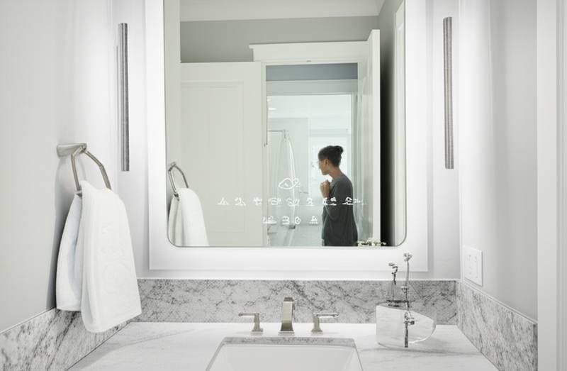 Featured image for Smart Mirrors Show Live Health Vitals in Your Bathroom