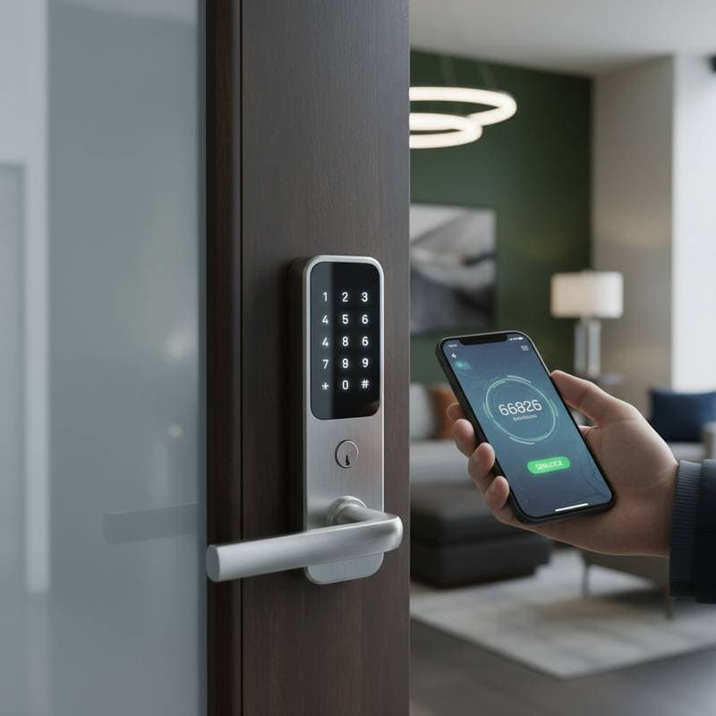 Temp Codes Replace Physical Keys in Smart Rentals