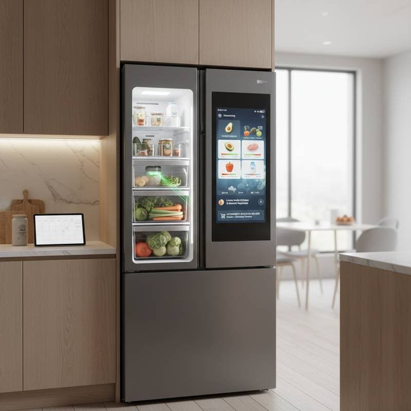 Featured image for AI Fridges That Track Food and Order Groceries for You