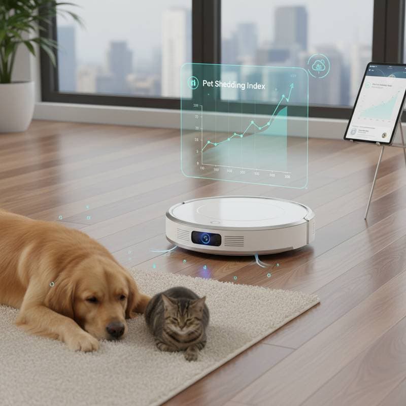 Featured image for AI Vacuums Now Predict When Your Pet Will Shed