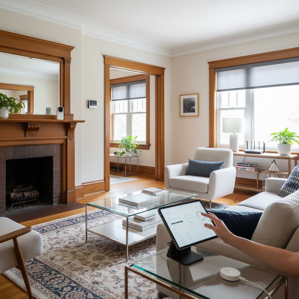 Featured image for Wireless Smart Tech Works Better in Old Homes Than New