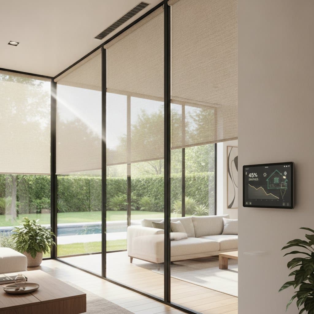 Smart Blinds Cut AC Costs 45% with Sun Tracking