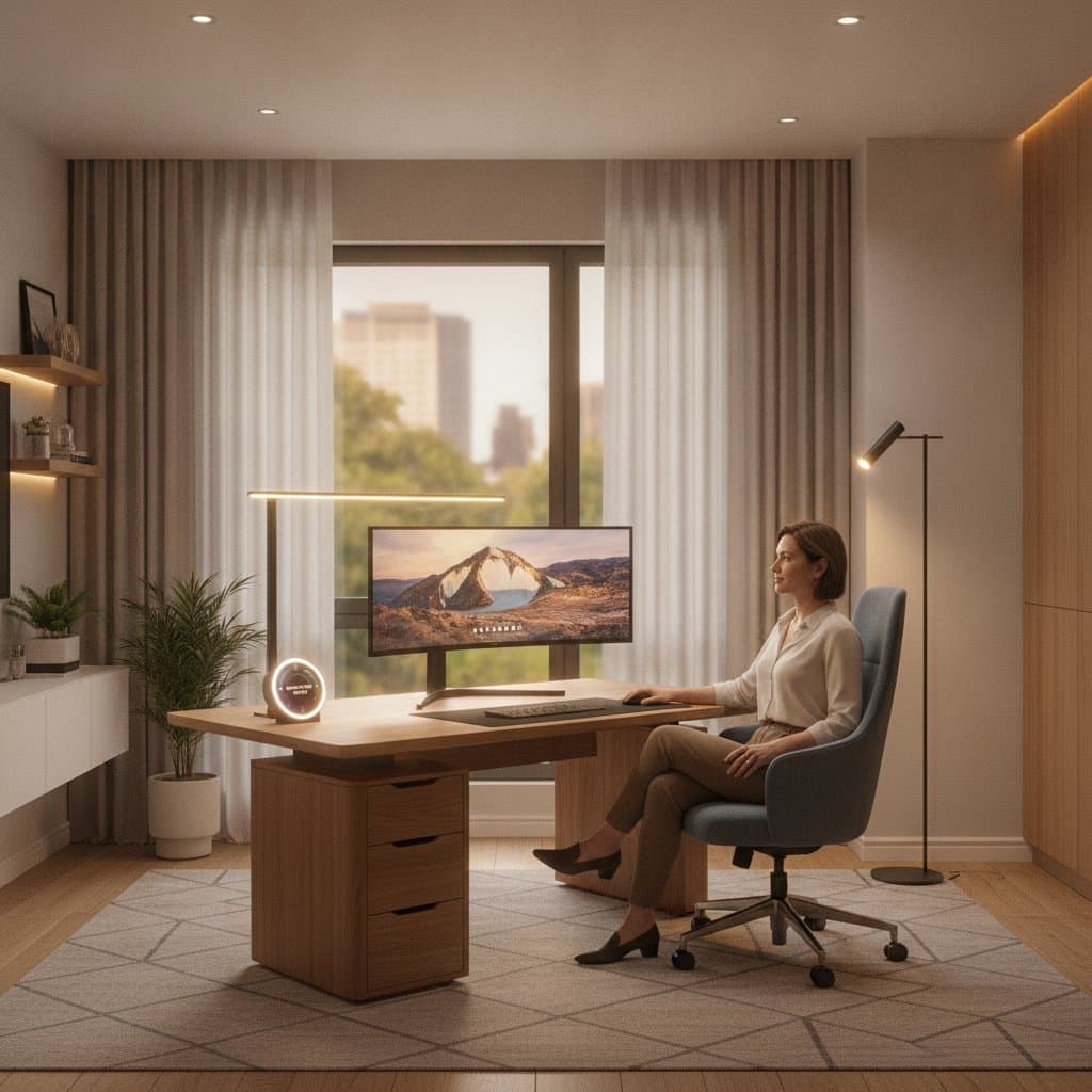 Adaptive Lighting Cuts Remote Worker Eye Strain 70%