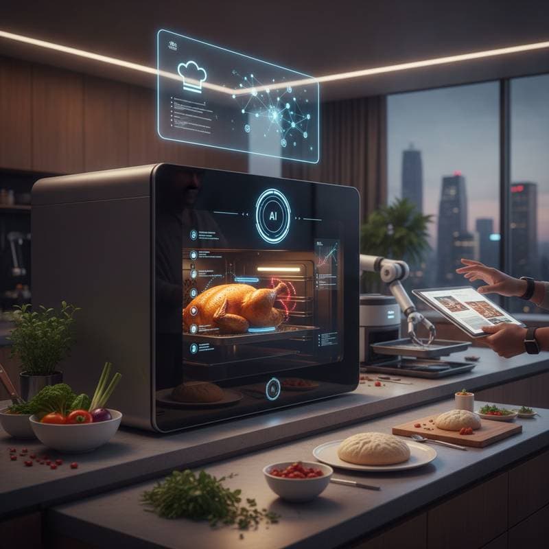 Featured image for Smart Ovens Learn Your Recipes and Adjust Automatically
