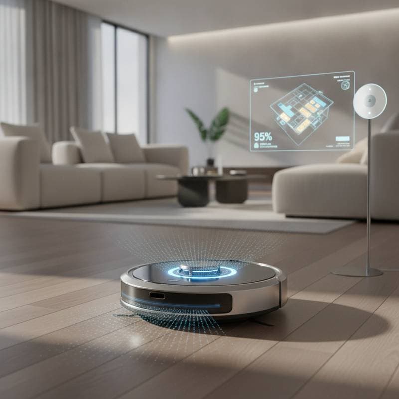 Featured image for Robot Vacuums Leave Less Dust Than Manual Cleaning